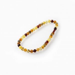 Prabangūs apvalaus gintaro karoliai 10mm, Luxurious round amber necklaces 10mm