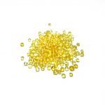 Baroko formos gintaro detalės - citrinos spalva