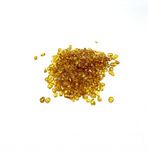 Kamantų formos gintaro detalės - medaus spalva, Loose chips honey amber beads