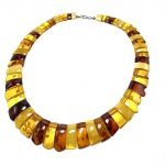 Baltijos gintaro koljė "Kleopatra", Baltic amber necklace "Cleopatra"
