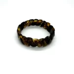 Baltijos gintaro apyrankė „Šypsenėlė” su natūraliomis fosilijomis, Baltic amber bracelet with natural fossil "Smiley"