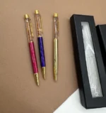 rašiklis su gintaru, pen with amber