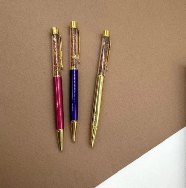 rašiklis su gintaru, pen with amber
