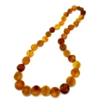Gydomieji natūralaus gintaro karoliai, Healing natural amber necklace