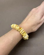 Natūrali peizažinio gintaro apyrankė, Natural landscape pattern amber bracelet