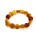 Gydomoji natūralaus gintaro apyrankė, Healing natural amber bracelet