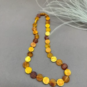 Gydomieji natūralaus gintaro karoliai, Healing natural amber necklace