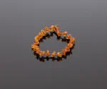 Moderni deimantinio šlifavimo apyrankė, Modern faceted amber bracelet