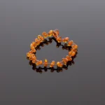 Moderni deimantinio šlifavimo apyrankė, Modern faceted amber bracelet