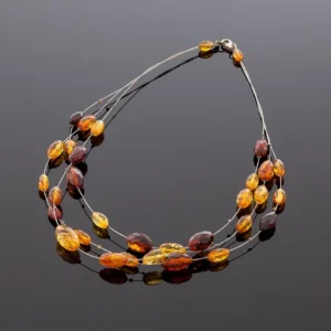 Vėrinys - Gintaro spindesys, Necklace - Amber shine