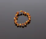 Žavinga deimantinio šlifavimo apyrankė, Marvellous faceted amber bracelet