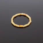 Natūrali matinė gintaro apyrankė, Natural milky amber bracelet
