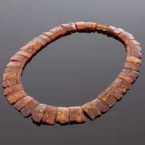 Didingas gintaro koljė - Kleopatra, Magnificent amber necklace - Cleopatra