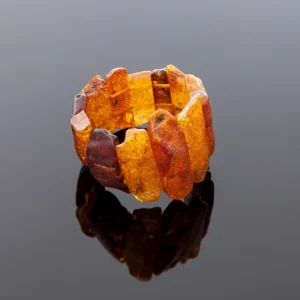 Patraukli margo gintaro apyrankė, Lovely multicolor amber bracelet 